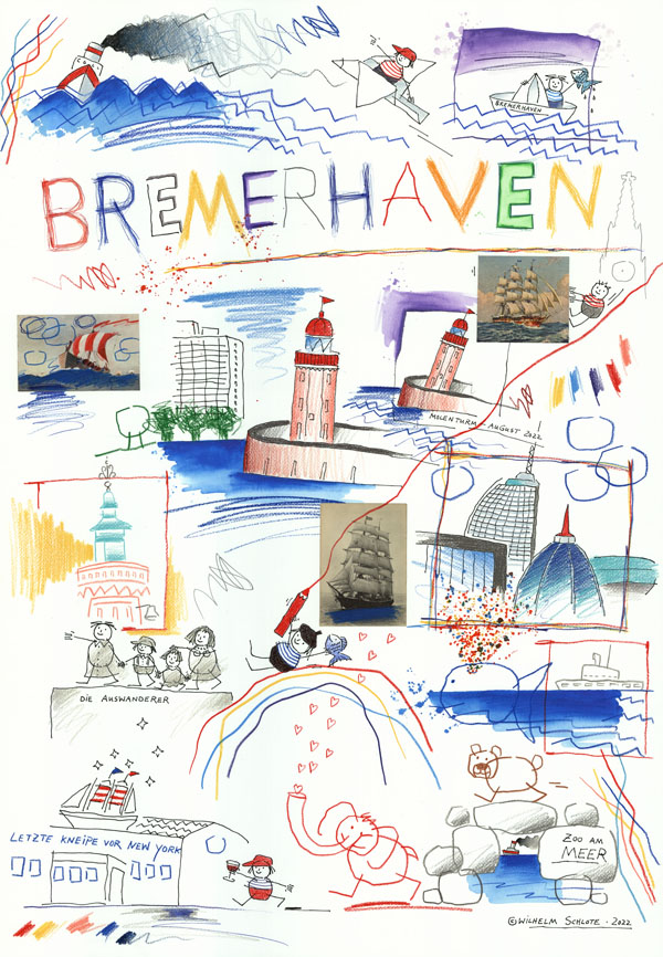 Kunstdruck Bremerhaven